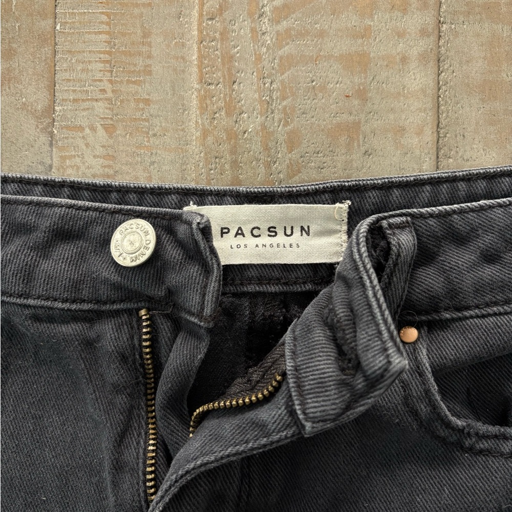 PacSun women’s Black Jean shorts